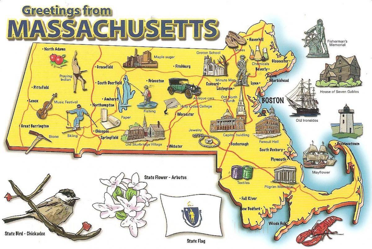 Нова Англия на картата на САЩ