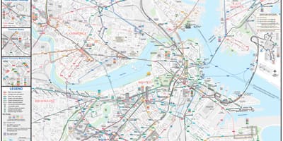 Mbta автобус картата