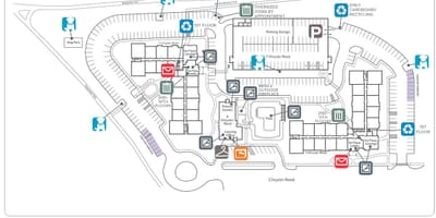 Карта Natick Mall