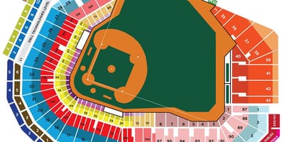 Карта на Fenway park
